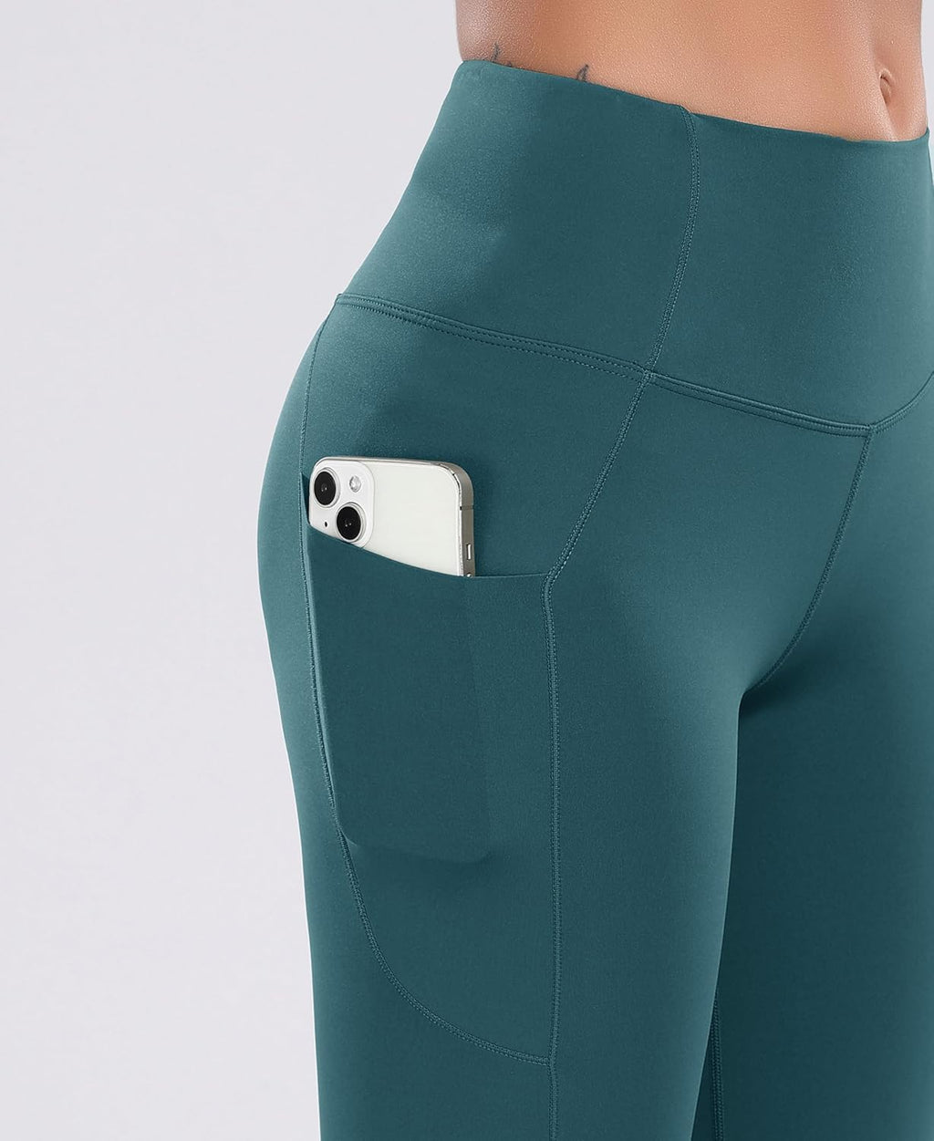 Women'S Short Yoga Side Pockets High Waist Workout Running Shorts